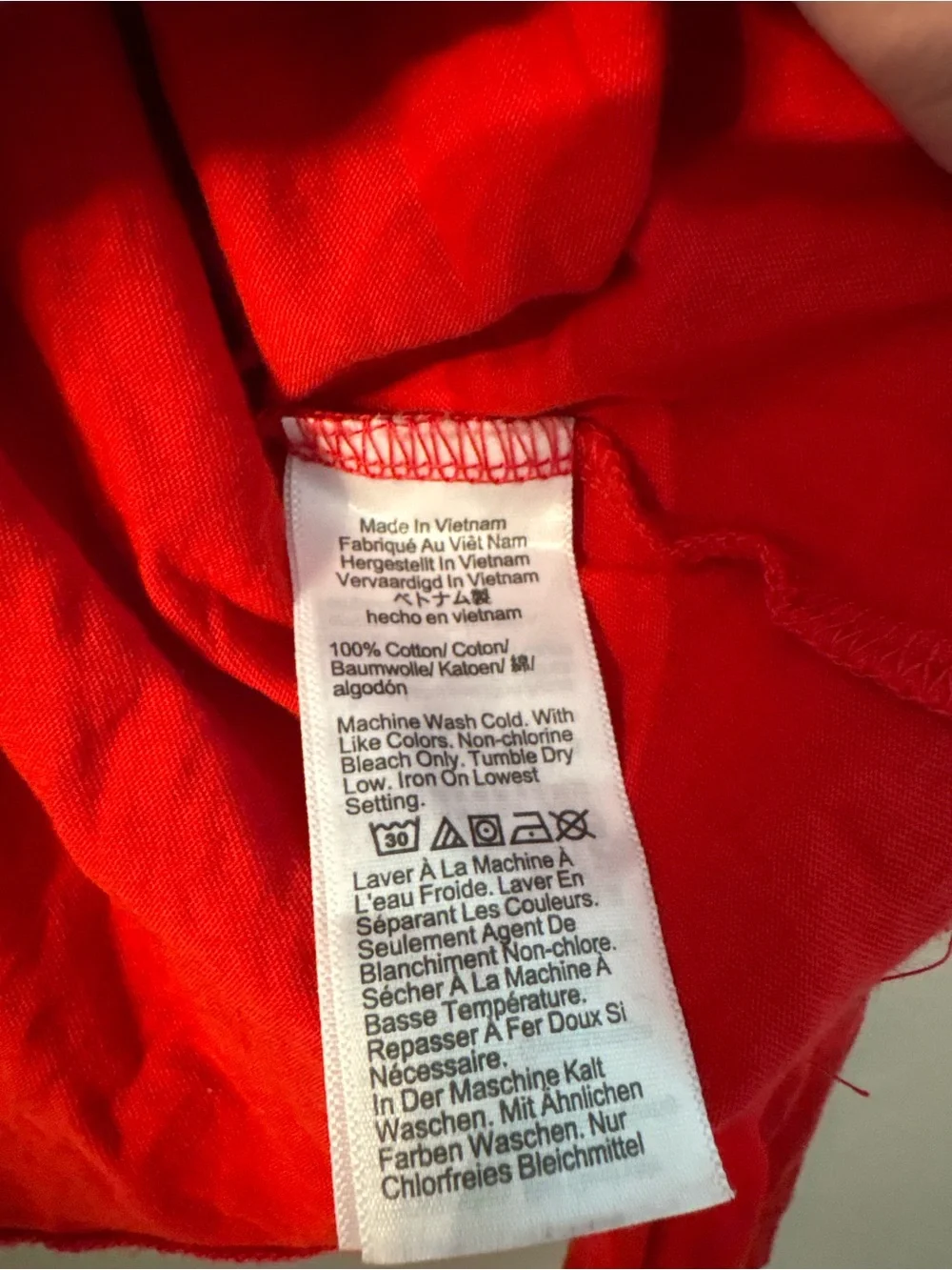 J. Crew Red Long-Sleeve Turtleneck Top